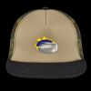 Flat Bill Snapback Trucker Cap Thumbnail