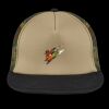 Flat Bill Snapback Trucker Cap Thumbnail