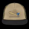 Flat Bill Snapback Trucker Cap Thumbnail
