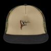 Flat Bill Snapback Trucker Cap Thumbnail
