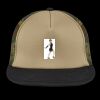 Flat Bill Snapback Trucker Cap Thumbnail