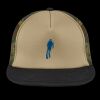 Flat Bill Snapback Trucker Cap Thumbnail