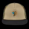Flat Bill Snapback Trucker Cap Thumbnail