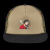 Flat Bill Snapback Trucker Cap Thumbnail