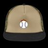Flat Bill Snapback Trucker Cap Thumbnail
