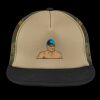 Flat Bill Snapback Trucker Cap Thumbnail