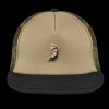 Flat Bill Snapback Trucker Cap Thumbnail