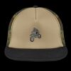 Flat Bill Snapback Trucker Cap Thumbnail