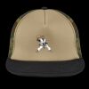 Flat Bill Snapback Trucker Cap Thumbnail
