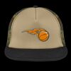 Flat Bill Snapback Trucker Cap Thumbnail