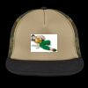 Flat Bill Snapback Trucker Cap Thumbnail