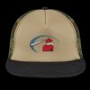 Flat Bill Snapback Trucker Cap Thumbnail