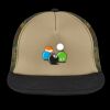 Flat Bill Snapback Trucker Cap Thumbnail