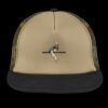 Flat Bill Snapback Trucker Cap Thumbnail