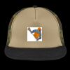 Flat Bill Snapback Trucker Cap Thumbnail