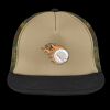 Flat Bill Snapback Trucker Cap Thumbnail