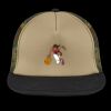 Flat Bill Snapback Trucker Cap Thumbnail