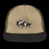Flat Bill Snapback Trucker Cap Thumbnail