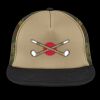 Flat Bill Snapback Trucker Cap Thumbnail
