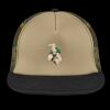 Flat Bill Snapback Trucker Cap Thumbnail