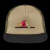Flat Bill Snapback Trucker Cap Thumbnail