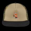 Flat Bill Snapback Trucker Cap Thumbnail
