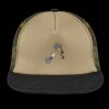 Flat Bill Snapback Trucker Cap Thumbnail