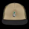 Flat Bill Snapback Trucker Cap Thumbnail