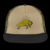 Flat Bill Snapback Trucker Cap Thumbnail