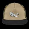 Flat Bill Snapback Trucker Cap Thumbnail