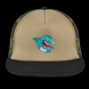 Flat Bill Snapback Trucker Cap Thumbnail
