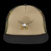 Flat Bill Snapback Trucker Cap Thumbnail