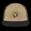 Flat Bill Snapback Trucker Cap Thumbnail