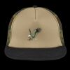 Flat Bill Snapback Trucker Cap Thumbnail