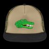 Flat Bill Snapback Trucker Cap Thumbnail
