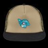 Flat Bill Snapback Trucker Cap Thumbnail