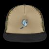 Flat Bill Snapback Trucker Cap Thumbnail