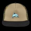 Flat Bill Snapback Trucker Cap Thumbnail