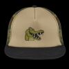 Flat Bill Snapback Trucker Cap Thumbnail