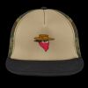 Flat Bill Snapback Trucker Cap Thumbnail