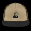 Flat Bill Snapback Trucker Cap Thumbnail