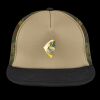 Flat Bill Snapback Trucker Cap Thumbnail