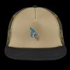 Flat Bill Snapback Trucker Cap Thumbnail