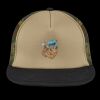 Flat Bill Snapback Trucker Cap Thumbnail