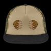 Flat Bill Snapback Trucker Cap Thumbnail