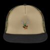 Flat Bill Snapback Trucker Cap Thumbnail