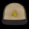 Flat Bill Snapback Trucker Cap Thumbnail