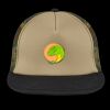 Flat Bill Snapback Trucker Cap Thumbnail