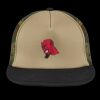 Flat Bill Snapback Trucker Cap Thumbnail