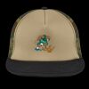 Flat Bill Snapback Trucker Cap Thumbnail